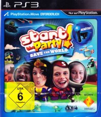 Start the Party: Save the World PAL Playstation 3 box art